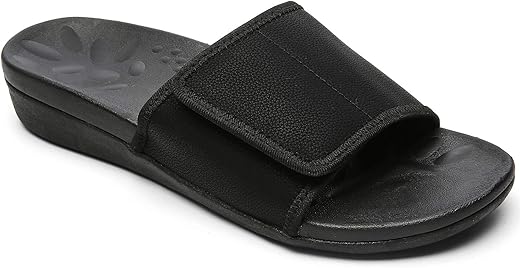 MEGNYA Womens Sandals with Arch Support, planters facitis Support Slides, Archies Slides Womens, Athletic Slides for Women