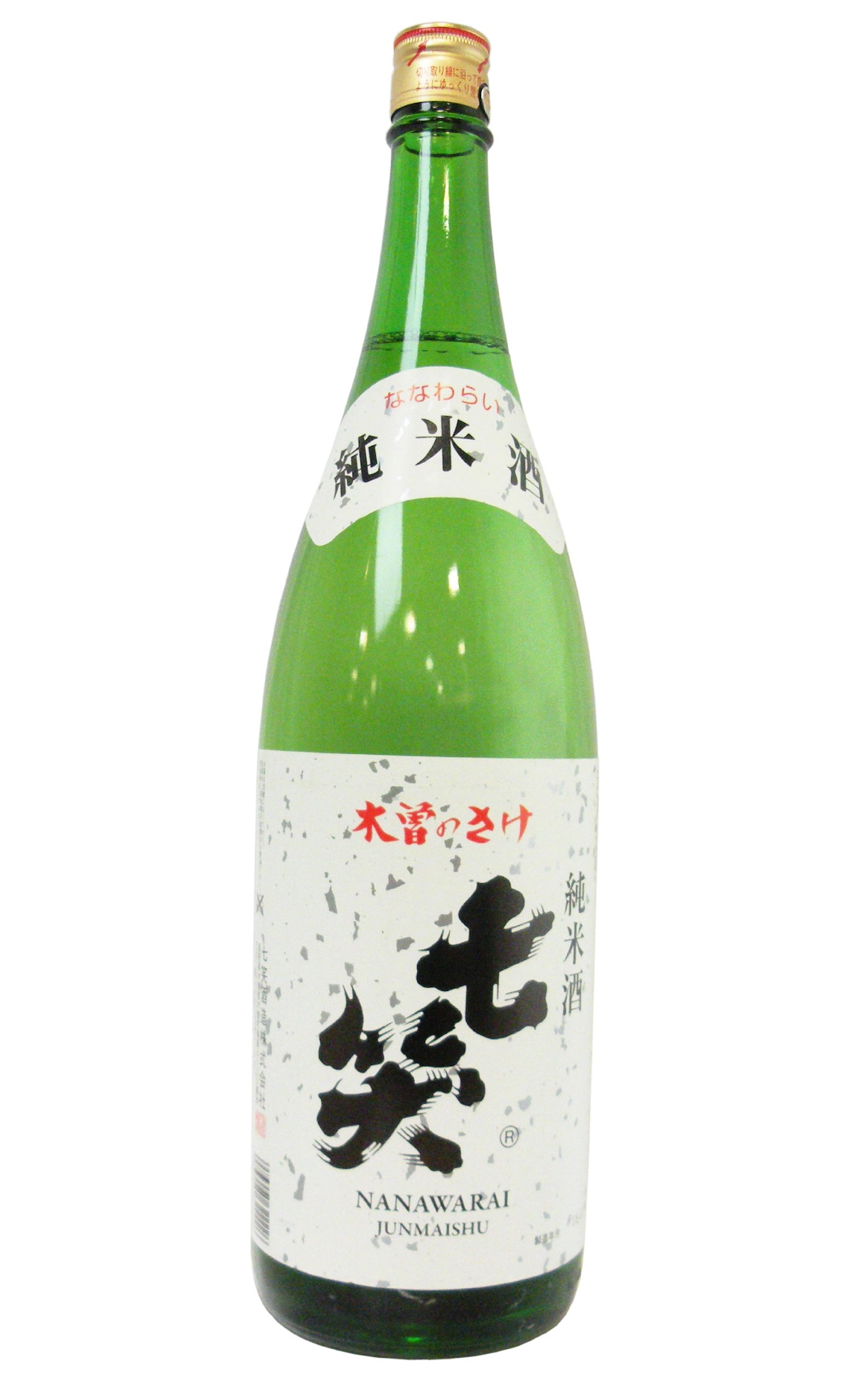 【12本】七笑 純米酒 720ml 1ケース 楽天市場】七笑 純米酒 720ml × 12本 [ケース販売] [七笑酒造