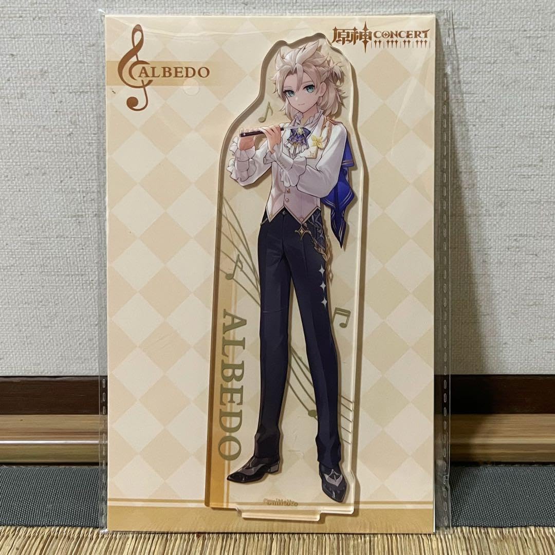 Amazon.co.jp: 原神 アルベド コンサート アクリルスタンド 公式正規品