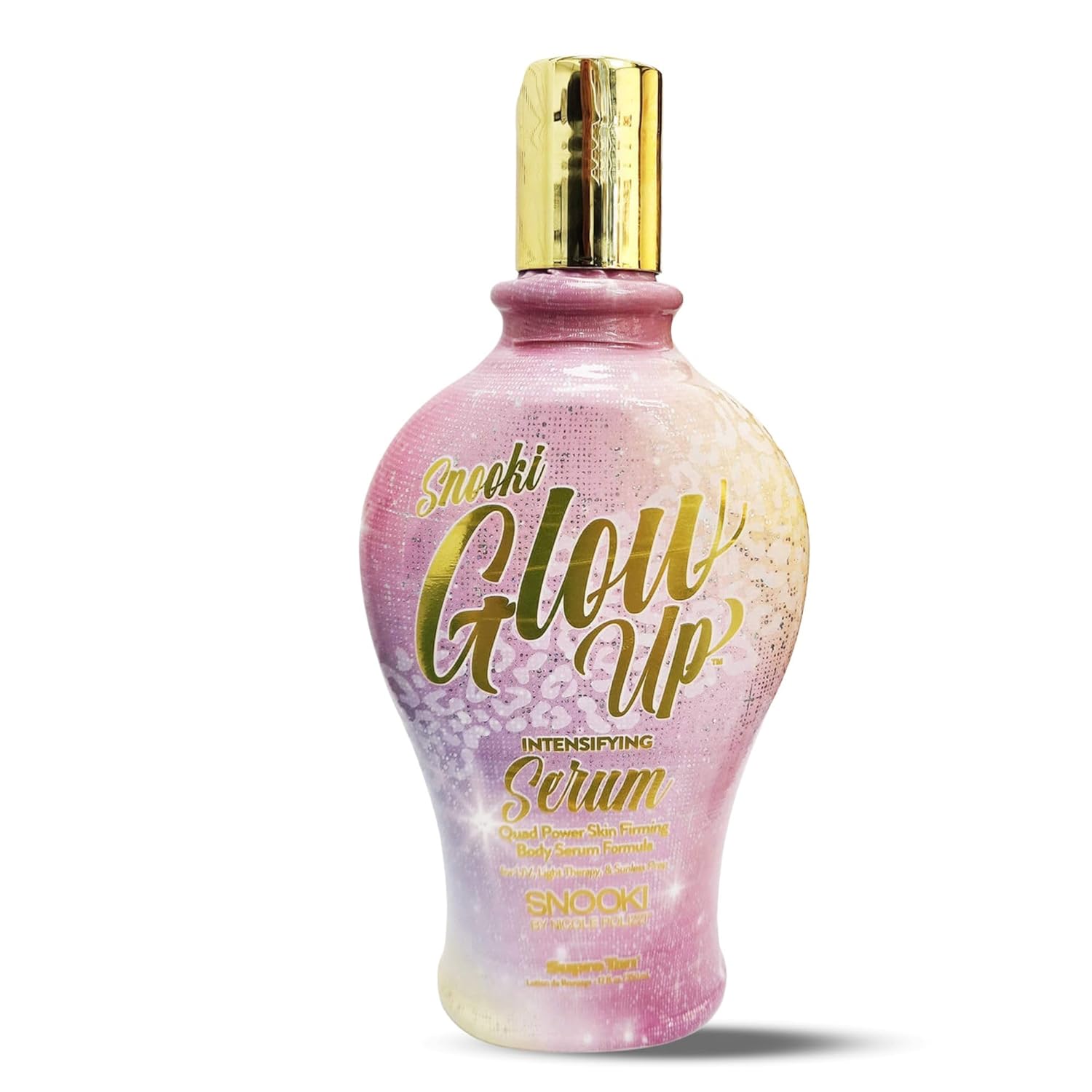 Snooki Glow Up Quad Power Skin Firming UV Intensifying Serum & Red Light Complex 12oz