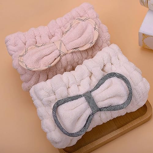 Miniatura 9 de 2 tapas de microfibra para secar el cabello, grandes, extrame suaves y ultra absorbentes, de secado rápido, toallas gruesas y esponjosas para niñas