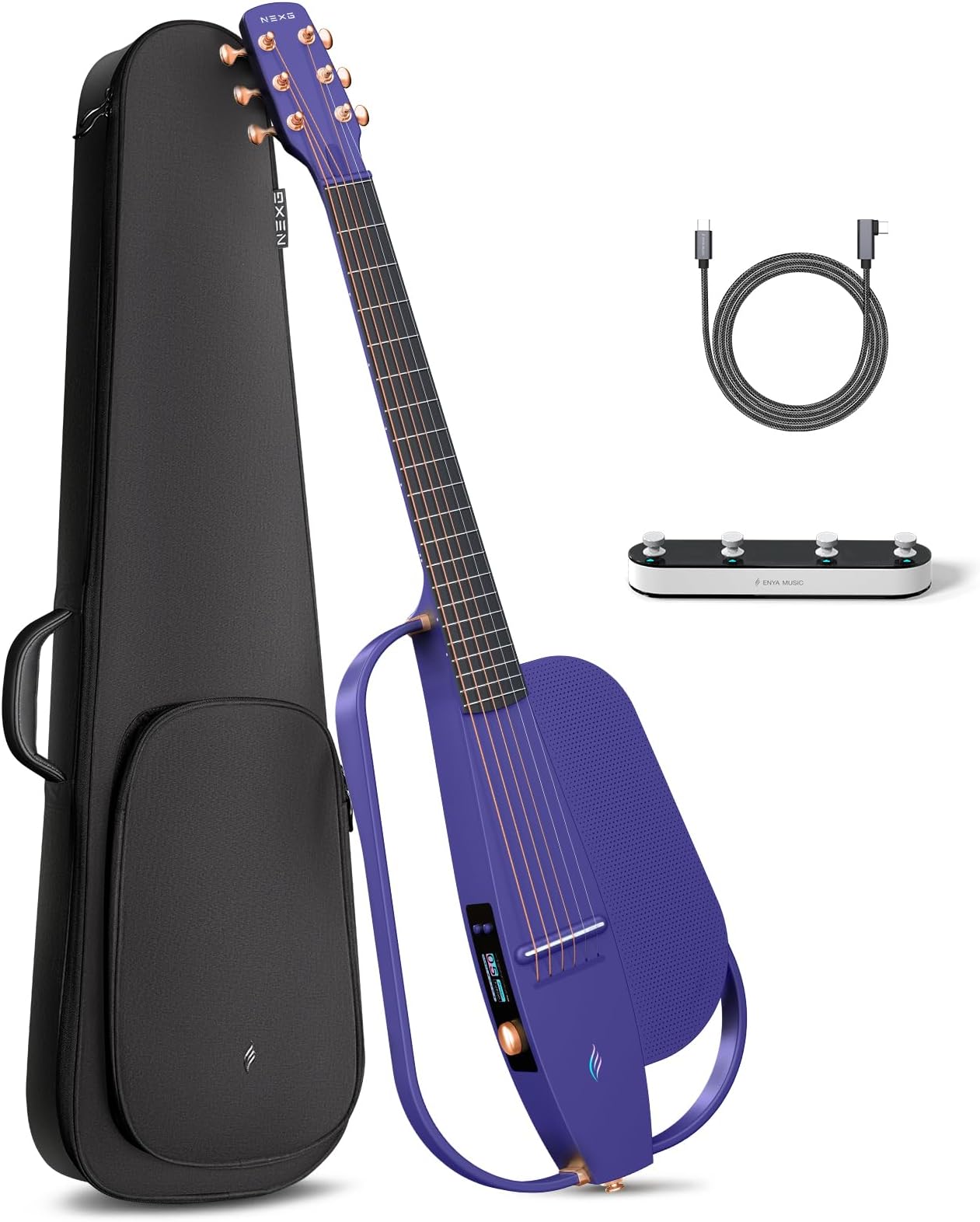 Strumenti Musicali Gonfiabili Per Feste - Set Chitarra E Accessori Rock Star, Per Compleanni, Cabine Fotografiche, Decorazioni