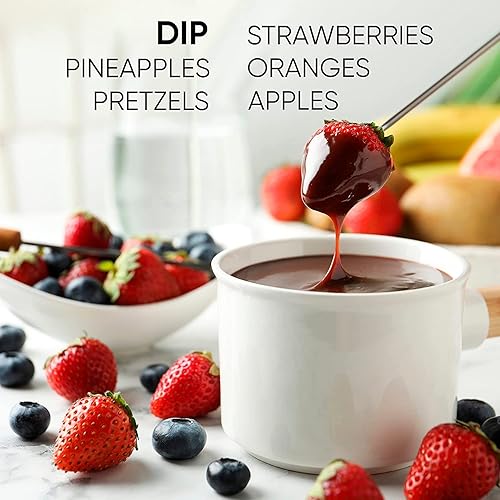 Miniatura 5 de Salsa de Chocolate con Ganache Caliente de Sal Marina de King's Cupboard - La Salsa de Ganache Caliente Perfecta para Cubrir Helado y Postres, Riego