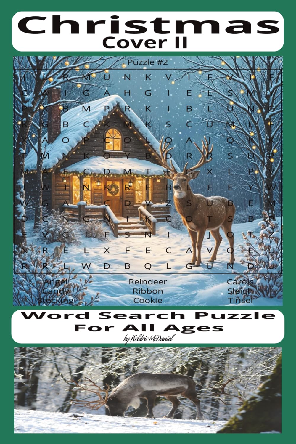 Christmas Word Search Puzzle | Cover II: Christmas Word Search Puzzle Book About Christmas and More | 6x9 Inches, 55 Puzzles!