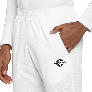 Nivia Crick-1000 Cricket Pant for Men, Waffle Knit Breathable Fabric, Quick Dry Moisture Wicking Technology, Stretchable W... Price In India