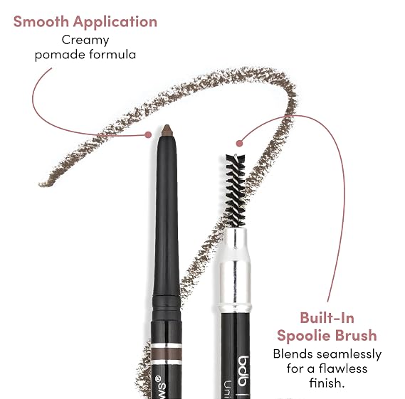 Billion Dollar Brows Universal Eyebrow Pencil Retractable Spoolie Liner