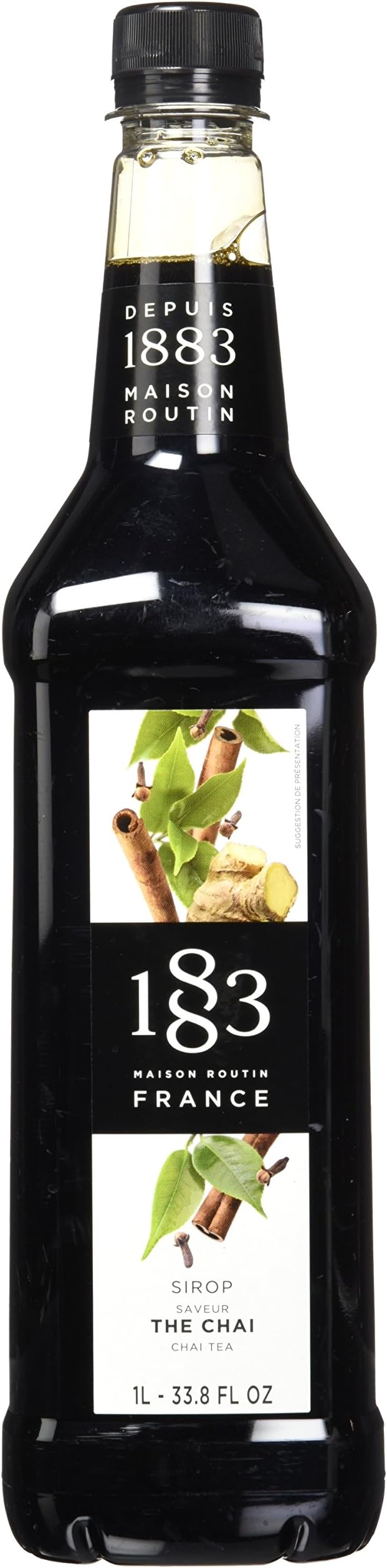 1883 Chai Tea Syrup - Pet Bottle - 1 Liter
