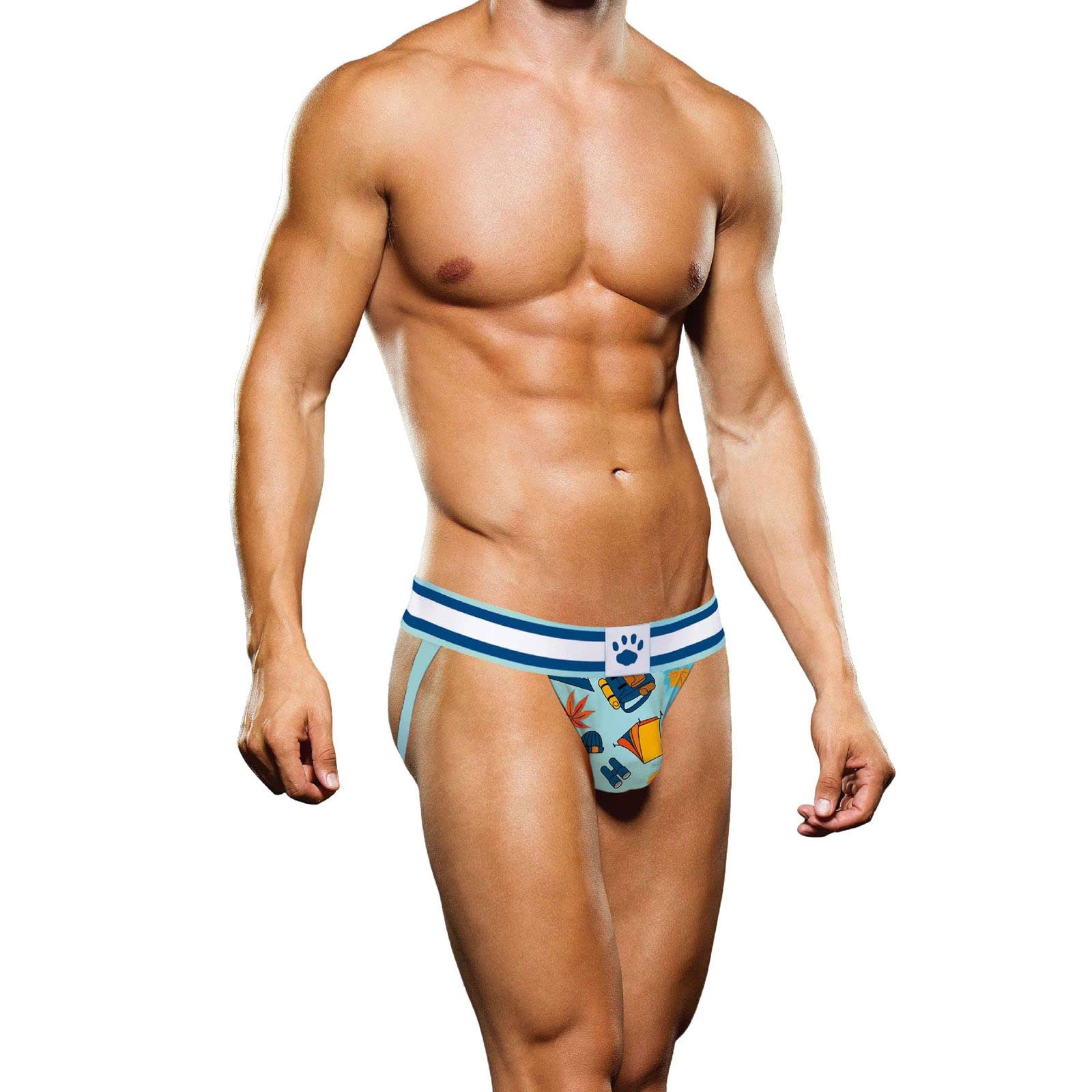 Prowler Autumn Scene Jockstrap Blue, Xs