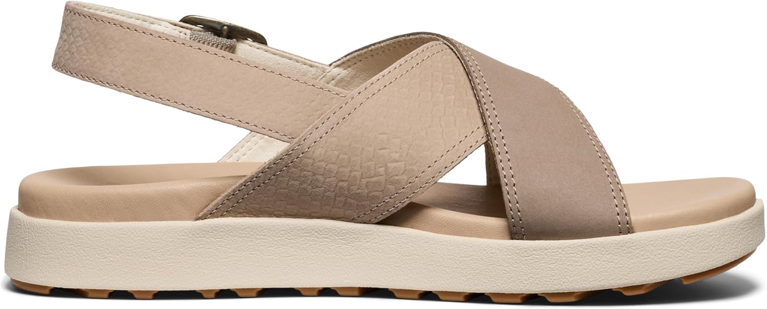 KEEN Women's Elle Luxe Cross Strap Cute Comfortable Leather