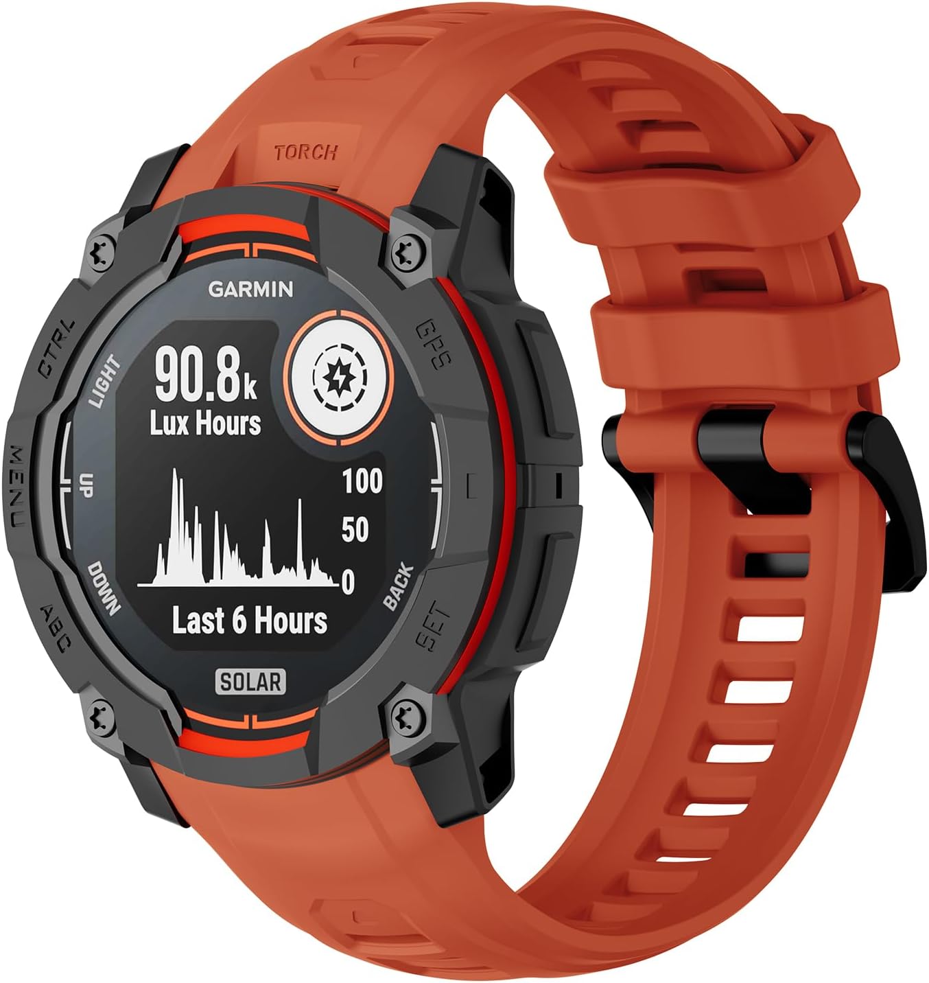 Silicone Bands Compatible with Garmin Instinct 3 Solar/Amoled 45mm 50mm Band, 22mm 26mm Rugged Silicone Sport Band for Garmin Instinct 2/Solar/Esports/Tide/Tactical/E 45mm Women Men