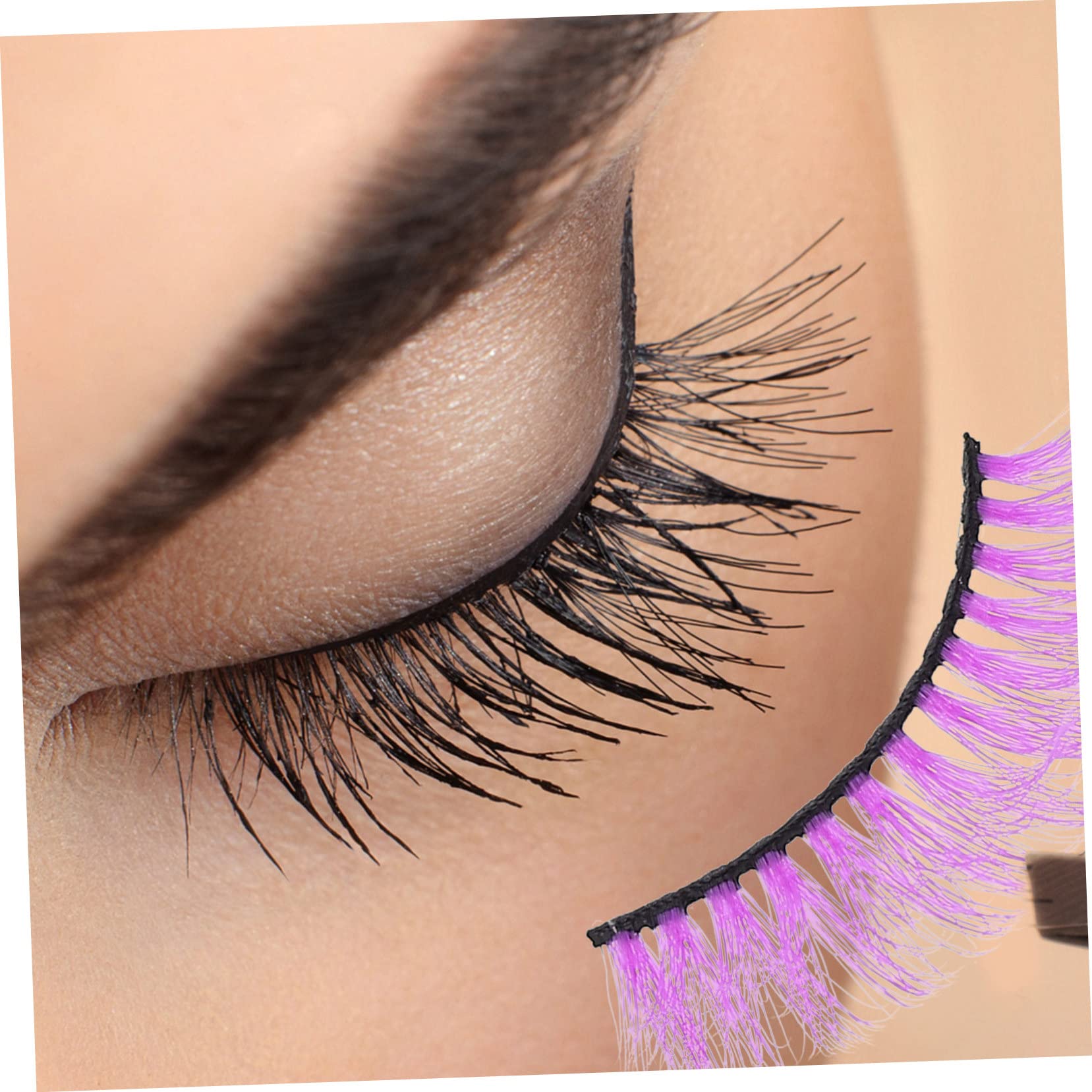 DOITOOL 25paare Fünf Bunter Faux Wimpern Weiche Natürliche Fake Lashes Für Elegantes Makeup Für Frauen Die Einen Glamourösen Look Suchen