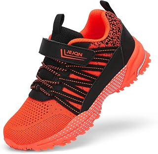 Kids Sneakers Breathable Lightweight Athletic Boys Girls Tennis Shoes
