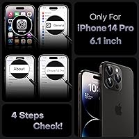 Vista 127 de TOCOL Funda magnética 3 en 1 para iPhone 15 Pro, mejorada [protección completa de cámara] con 2 protectores de pantalla, compatible con MagSafe, Gris