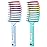 2 Pack Detangling Brush Getting Knots Out without Pain Adds Shine and Makes Hair Smooth,Detangler Boar Bristle Hair Brush for Adult & Kids Wet or Dry Hair(Green&Blue)