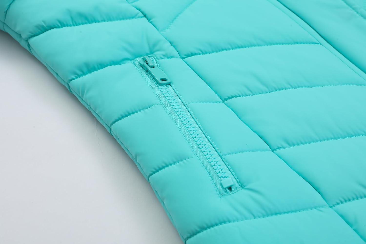 Girl's Winter Coat Hooded Long Parka, Kids Down Outerwear Jacket with Elegant Double-Closure Design - Image 5