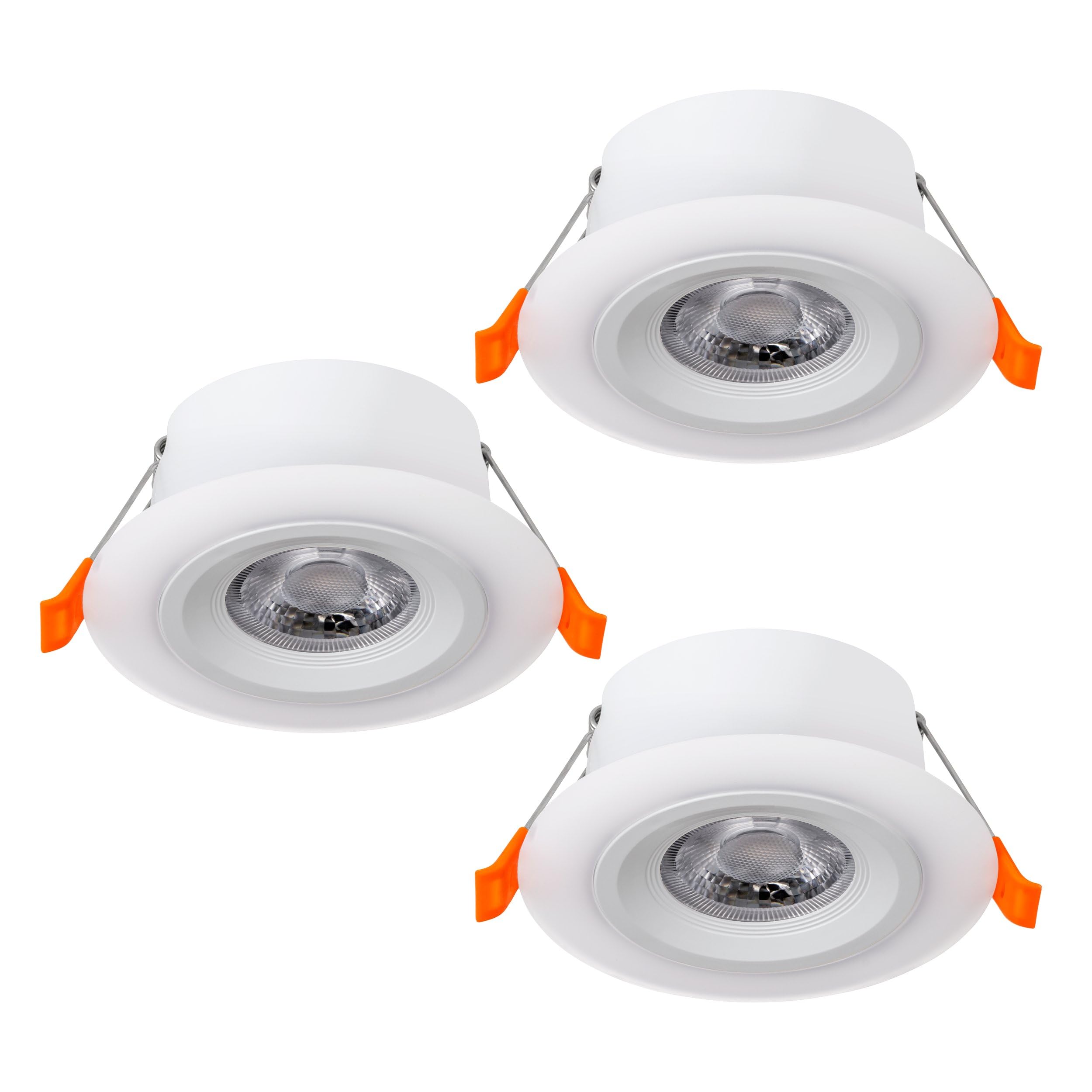 Spot LED encastrable pour rénover un plafond suspendu Eglo Calonge