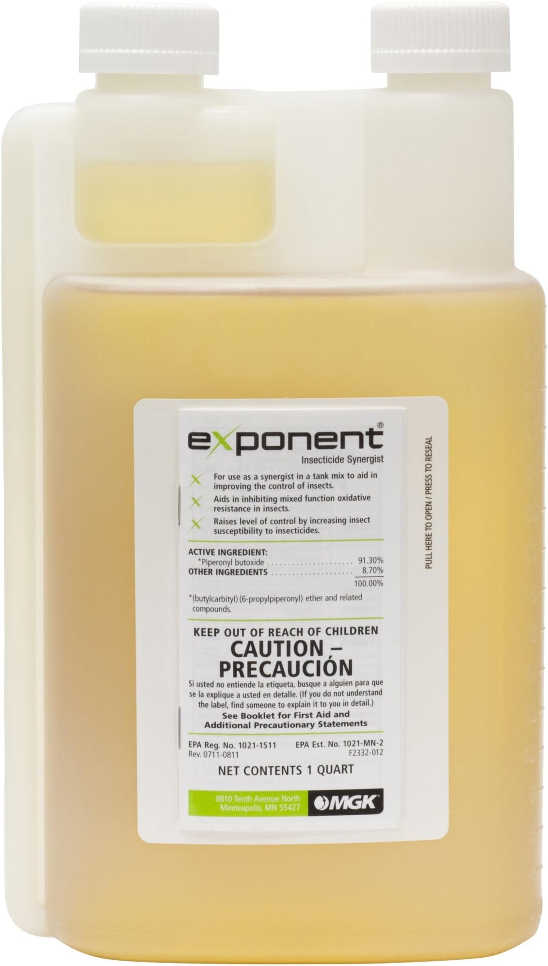 Exponent Insecticide Synergist MGK 2 Quarts