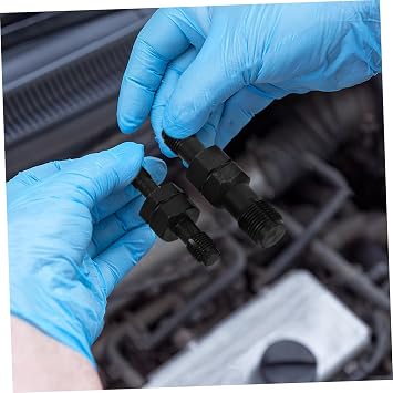 2pcs Automotive Spark Plug Thread Repair Tool Rethreader Nut Removal Thread for Engine Maintenance
