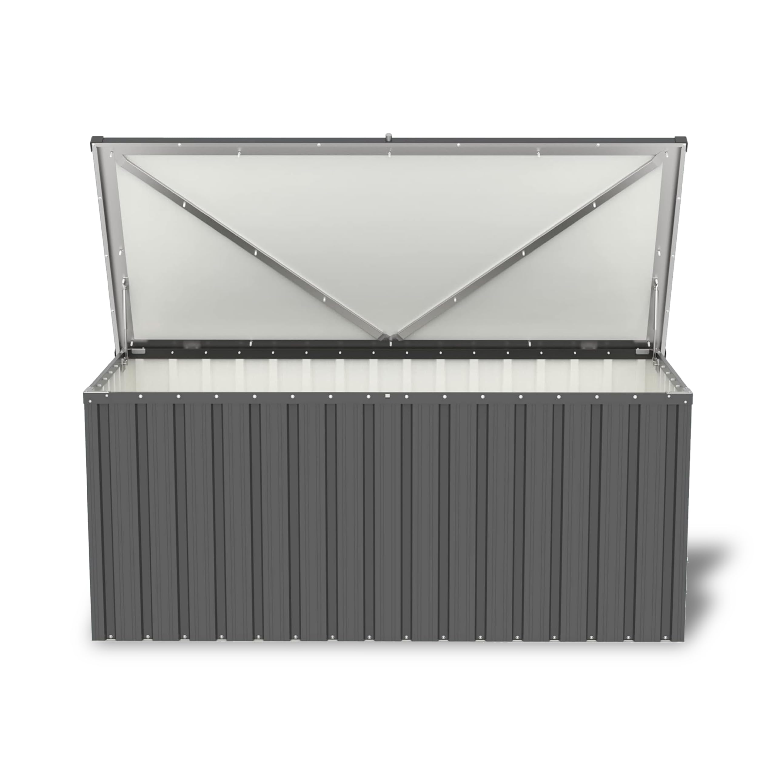 tepro Universalbox Store Large, Aufbewahrungsbox / Kiste . Gartenbox, Groß, Abschließbar, Nutzinhalt max. 870 L, Anthrazit