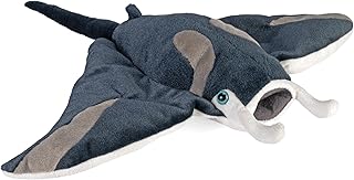 Wild Republic Cuddlekins Manta Ray Stuffed Animal - 12"