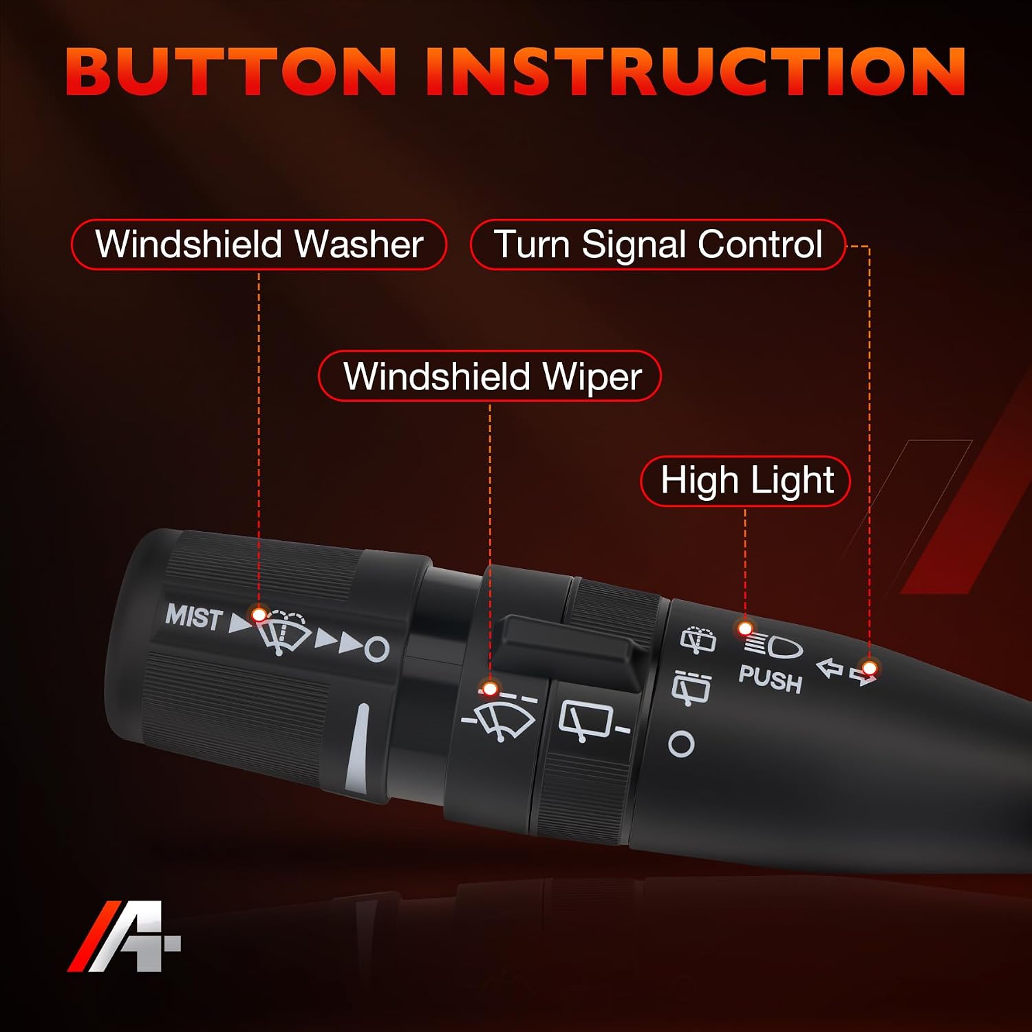 Multifunction Turn Signal Switch for Dodge Grand Caravan 2008-2019