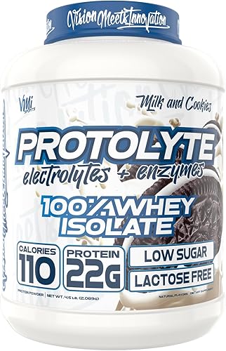 Vista 31 de VMI Sports ProtoLyte Proteína aislada de suero en polvo Proteína de suero baja en calorías en polvo para perder peso Proteína en polvo