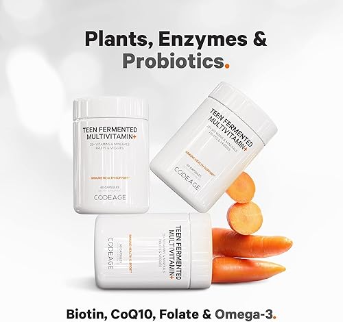 Miniatura 9 de Codeage Paquete de apoyo inmunológico multivitamínico para mujeres + multivitamínico para adolescentes