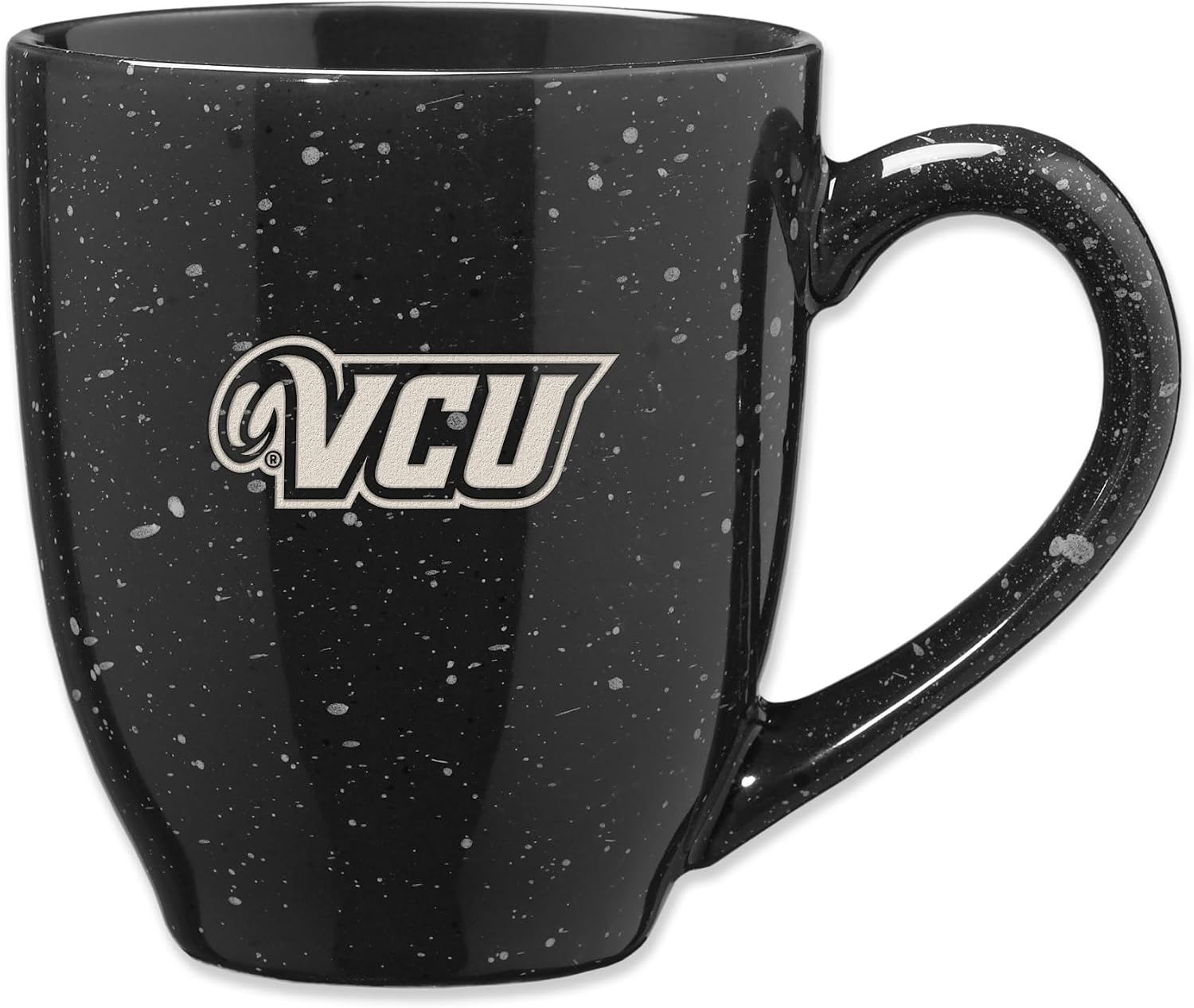 Rico Industries NCAA Colorado Buffaloes Primary 16 oz Team Color Laser Engraved Speckled Ceramic Coffee Mug