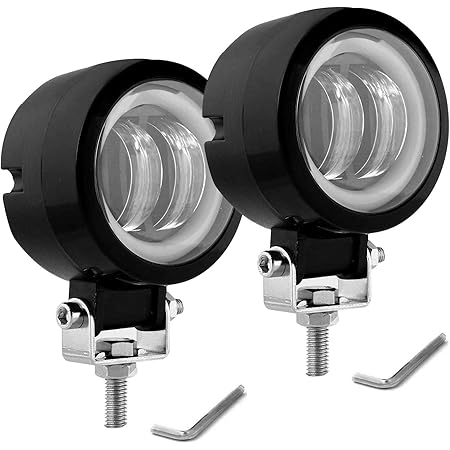 2-Pack Ice Blue 3.0" LED Angel Eye Halo Rings - DIY Headlight & Fog Light Upgrade