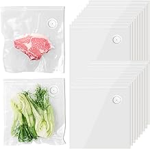 20pcs Vacuum Sealer Bags, 26 * 28cm, Embossed Vacuum Bags for Food Storage and Sous Vide Cooking & Boilable