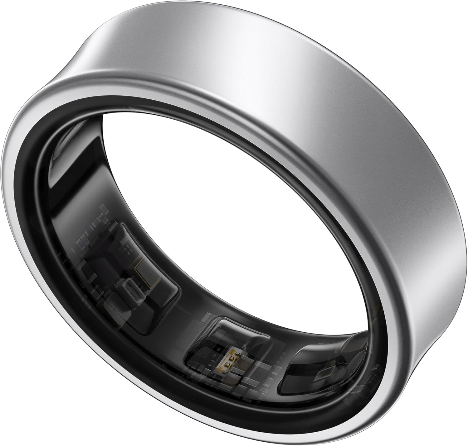 SAMSUNG Galaxy Ring, AI Smart Ring, Size First w/Sizing Kit, No App Subscription, Fitness Monitor, Sleep Tracker, Up to 7-Day Battery, Size 10, Titanium Silver [US Version, 1Yr Manufacturer Warranty]