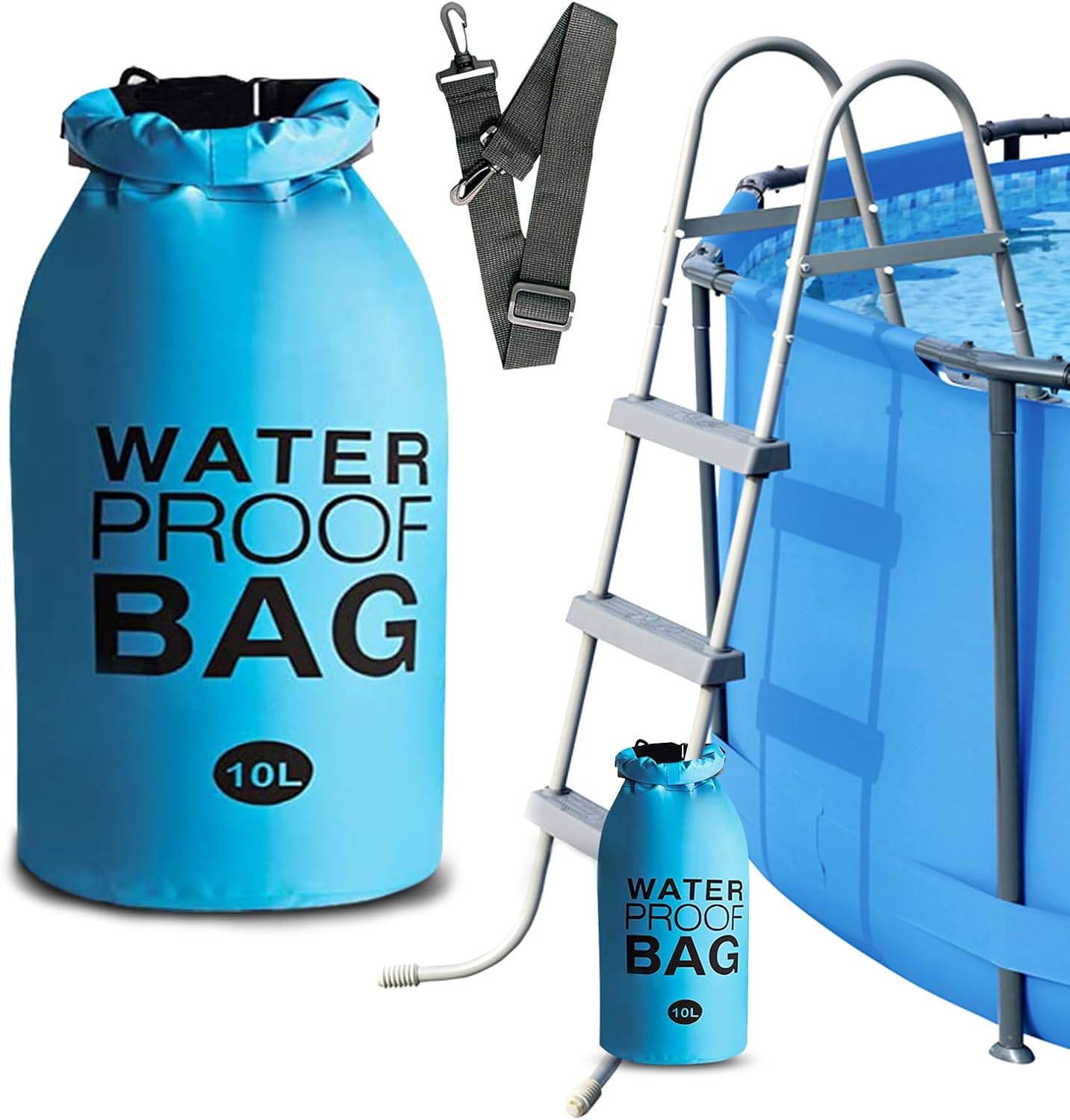 KITCHSTAR Pool Ladder Weights, Pool Step Weights for Above