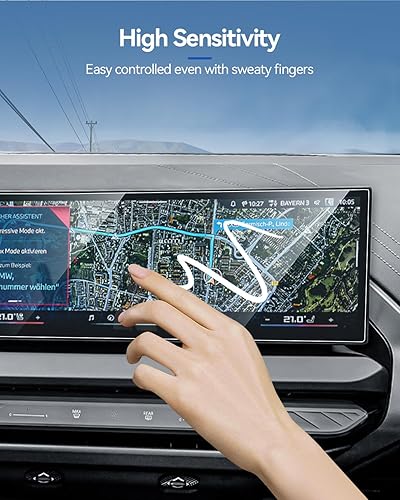 Miniatura 139 de Protector de pantalla de coche para Ford Edge 2024 2025 2023 2022 2021 (SE/SEL/ST-Line/Titanio/ST) Accesorios Protector de pantalla de vidrio