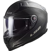 LS2 Vector II Full-Face Motorcycle Helmets Gloss Carbon M