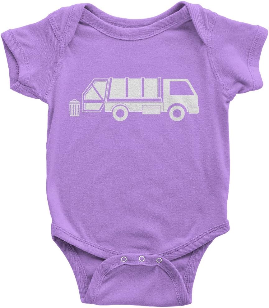 Threadrock Baby Garbage Truck Infant Bodysuit