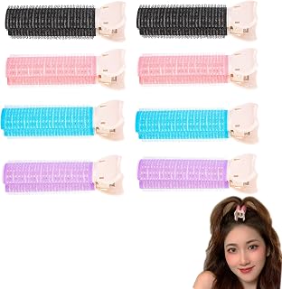 Volumizing Hair Clips, Root Velcro Clips for Vertex Hair Volume,Root Fluffy Hair Rollers, Instant Hair Volumizing Clips for Women (8 PCS)