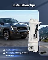 Vista 5 de ECCPP Repuesto de bomba de combustible E8743M compatible con Nissan Frontier Pathfinder Xterra para Suzuki Equator 2005 2006 2007 2008 2009 2010