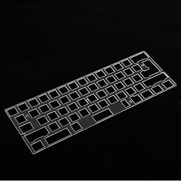 YMDK Universal PC Material Positioning Board Plate Support ISO ANSI CNC Made for GH60 PCB 60% Keyboard DIY