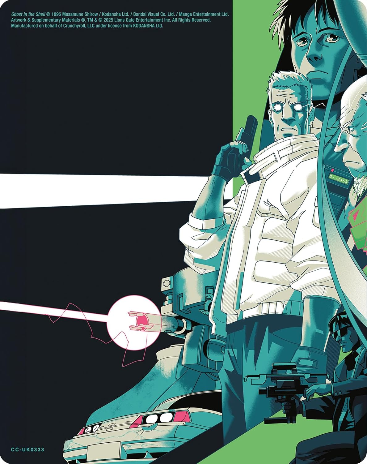 Ghost in the Shell 30th Anniversary Kuro Edition Steelbook
