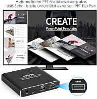 MYPIN 4K Multimédia Lejátszó HDMI/AV USB SD Kártyaolvasó Távirányítóval 4