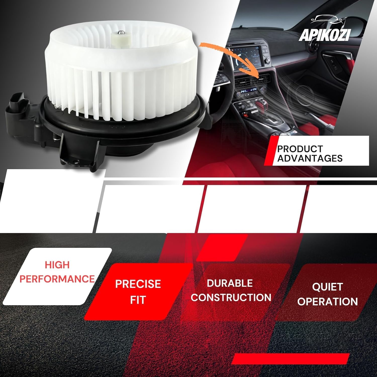 Blower Motor Fits for 2009-2016 Toyota Corolla, 2010-2015 Toyota Prius,2009-2016 Toyota Corolla w/Automatic AC,2012-2018 Toyota Prius V# 700249 8710302260