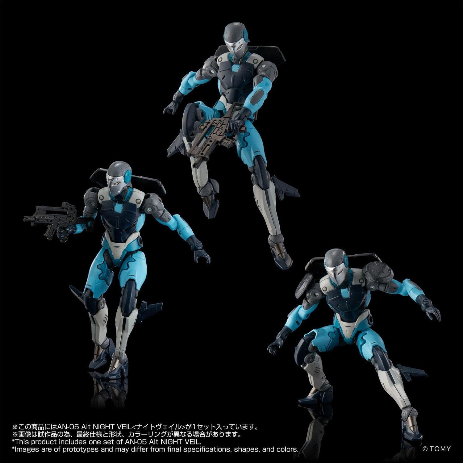 Kotobukiya Altered Nano: AN-05 Alt Night Veil Action Figure