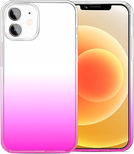 Vista 9 de JJGoo Compatible con Funda para iPhone 12 y iPhone 12 Pro, Transparente, Blanda, Protectora, Anti-choque, Funda delgada y fina para 12 y 12 Pro