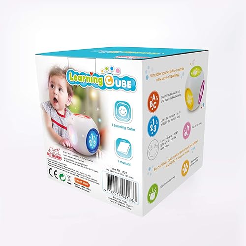 Miniatura 9 de BEST LEARNING Cubo de aprendizaje centro de actividad musical educativa juguete de bloque para bebés bebés y niños pequeños de 6 a 12 meses en