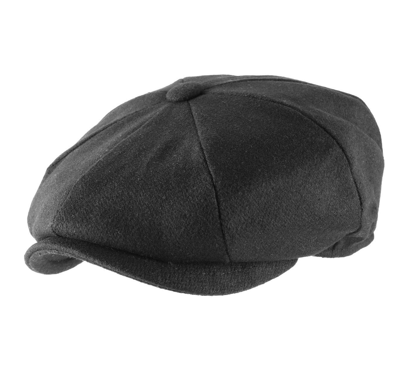 Classic ItalyFlat Cap Gavy - Size 60 cm - Noir