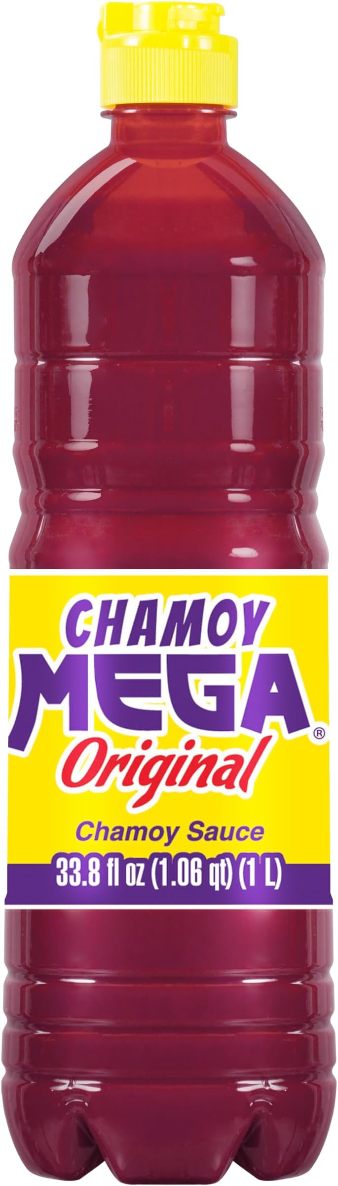 Chamoy Mega Sauce – 33.8 oz Authentic Mexican Chamoy for Fruit, Candy & Drinks – Sweet, Tangy, Salty & Mildly Spicy with a Bold, Classic Mexican Flavor