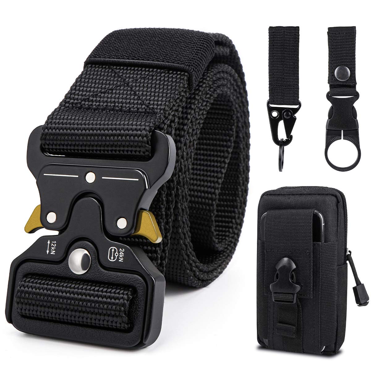 Buy UchoiceeMen Belt, 1.5 Inch Style Heavy Duty Nylon Belts with Quick