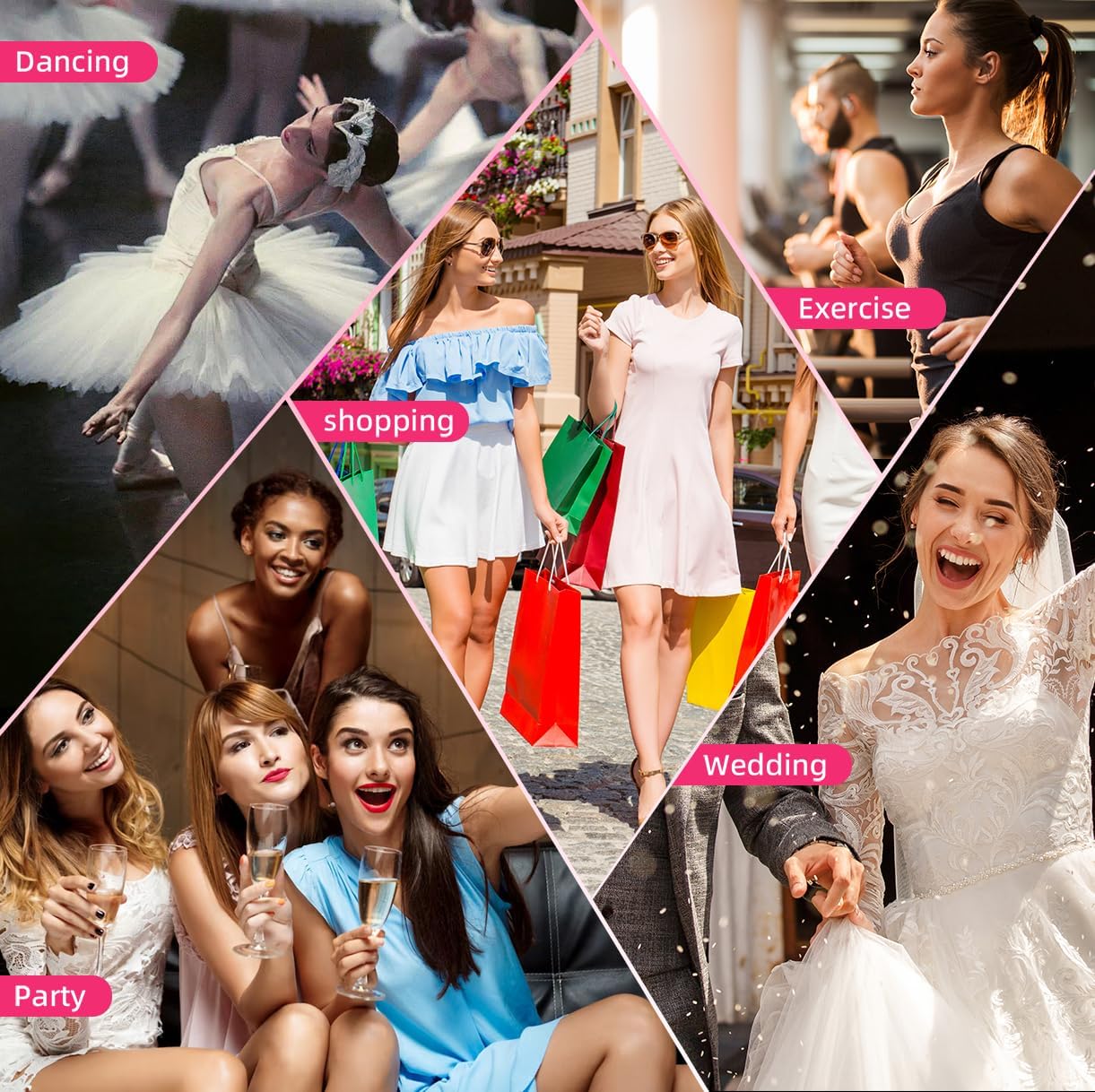 Nipple Covers for Women - Invisible Silicone Nipple Covers, Reusable Adhesive Pasties with Travel Case, Seamless Coverage - Image 6