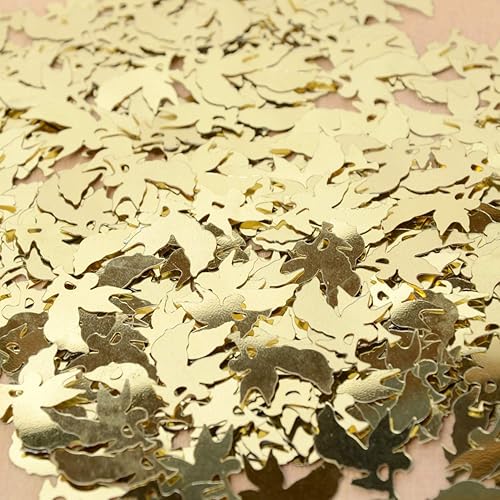 Miniatura 6 de Cruz de confeti de Navidad en oro, ángel plateado con cuerno, paquete de 3 (1.5 onzas) #3002