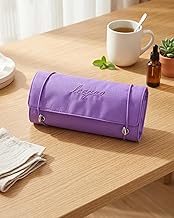 4 in 1 Detachable Cosmetic Case,Roll Up Makeup Bags,Waterproof Hanging Toiletry Bag,Travel Makeup Organizer Bags for Women Purple LCC2648-04